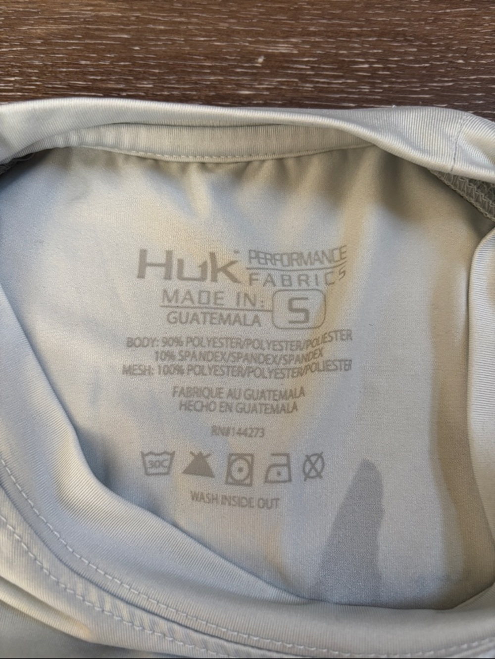 Huk Performance Long Sleeve Shirt - Light Gray - Picture 2 of 3